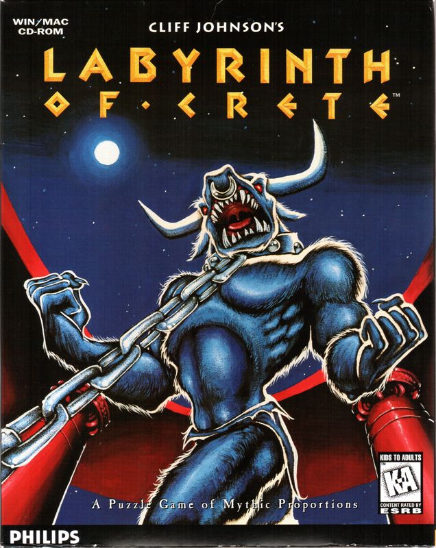 Labyrinth of Crete box art for CD-i